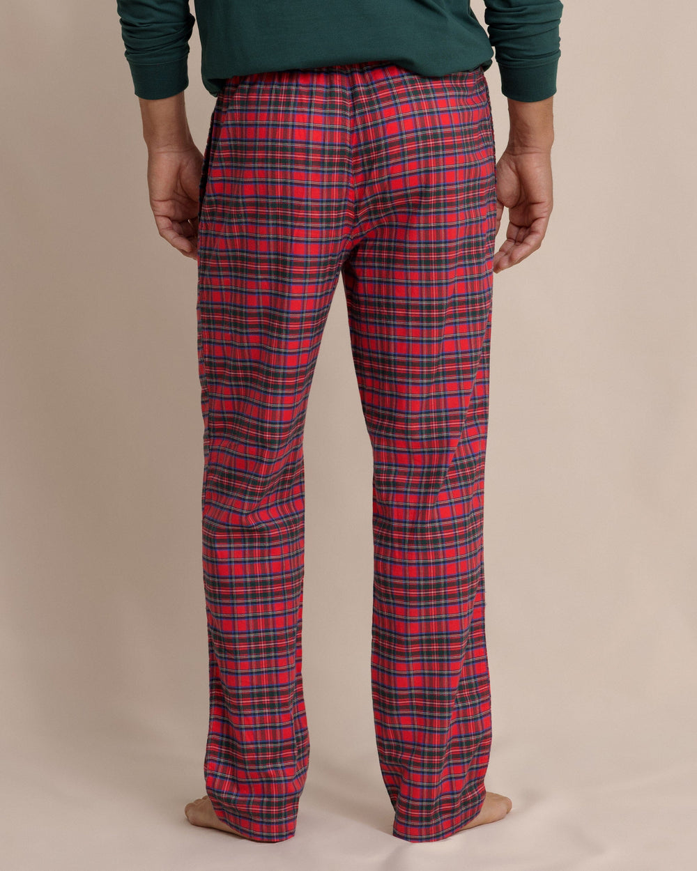 SC Tartan Lounge Pant Crab Red