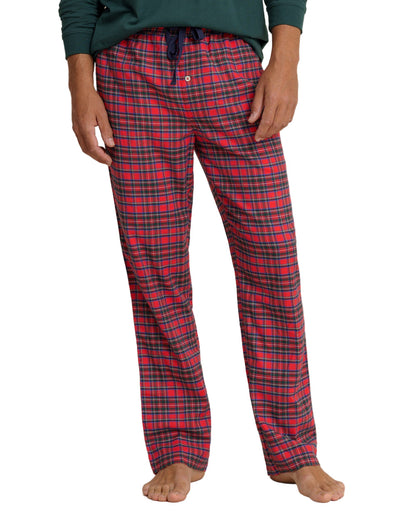 SC Tartan Lounge Pant Crab Red