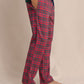 SC Tartan Lounge Pant Crab Red
