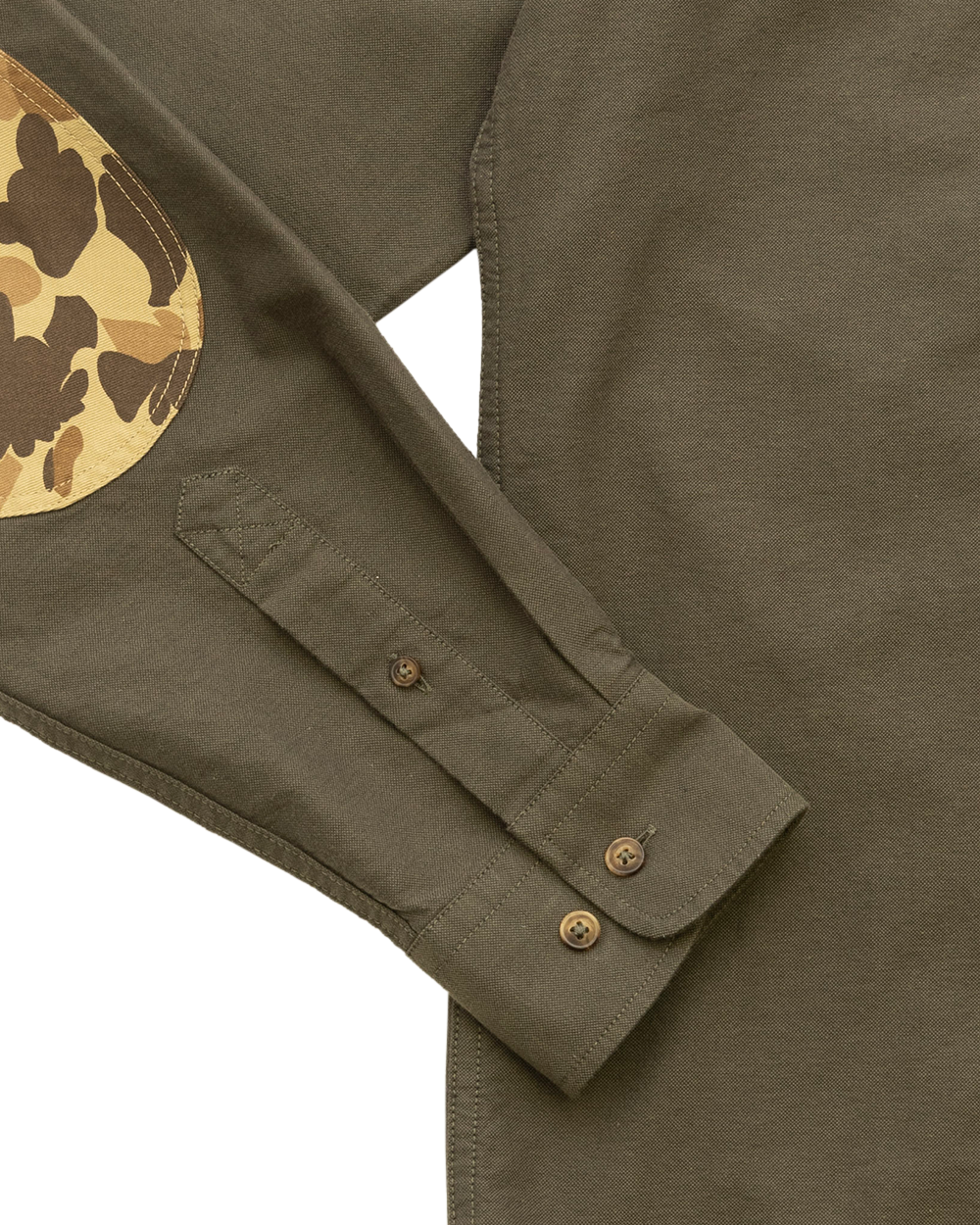 Sportsmans Shirt Moss Oxford/Original Camo