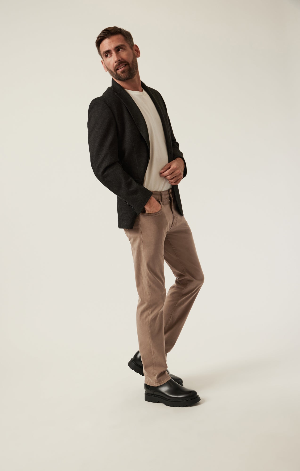 Charisma Relaxed Straight Twill Pant Timber