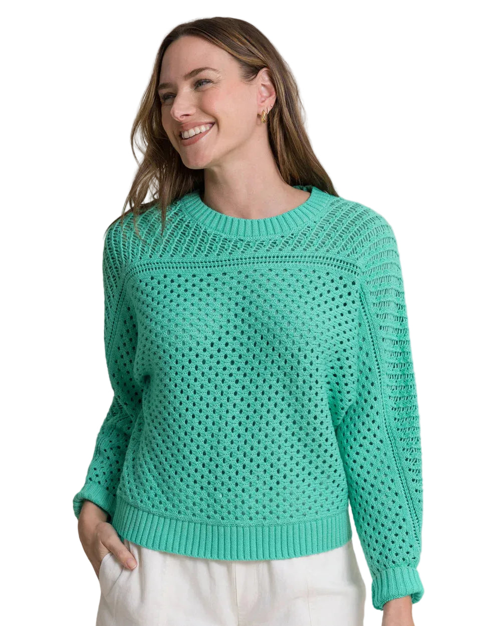 Ws Ophelia Open Stitch Sweater Florida Keys