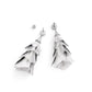 Angela Statement Drop Earring Silver
