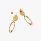 Samantha Organic Drop Earring