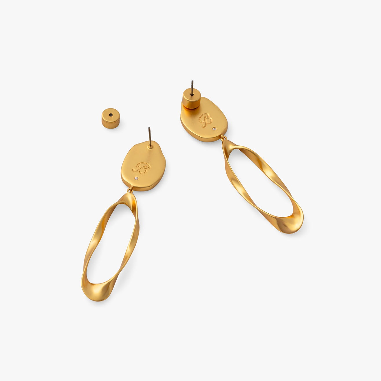 Samantha Organic Drop Earring