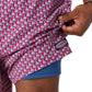 7" Printed Chappy Swim Trunks Sailing Lighthouse Red