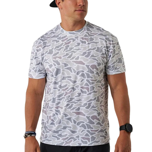 Go To SS T-Shirt White Camo