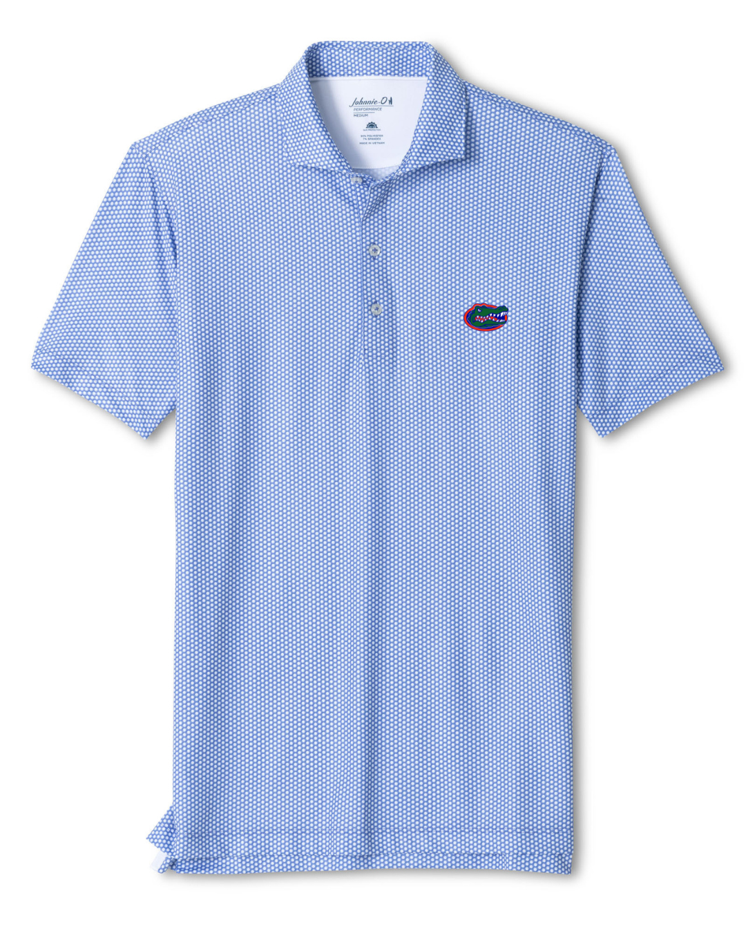 UF Gator Logo Hex Polo Royal