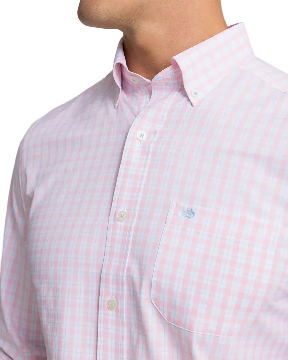 Precheck Plaid CB Shirt Orchid Pink