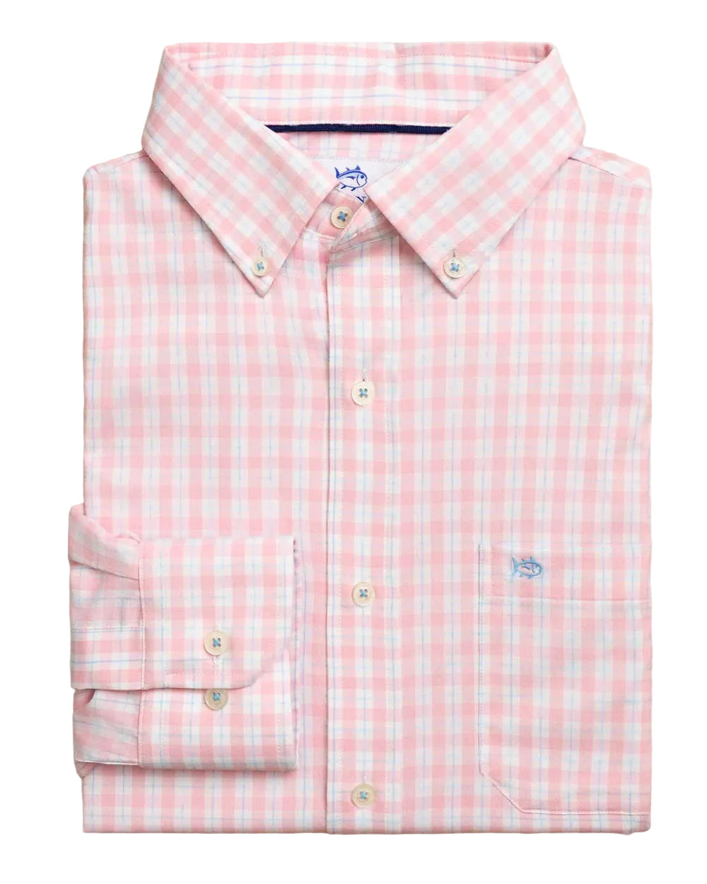 Precheck Plaid CB Shirt Orchid Pink
