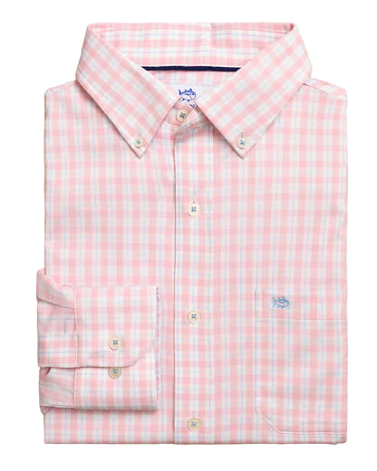 Precheck Plaid CB Shirt Orchid Pink