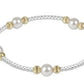 Purpose Pattern Dignity Pearl 6mm Bead Bracelet