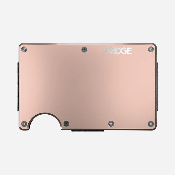 The Ridge Wallet  (Aluminum) Money Clip