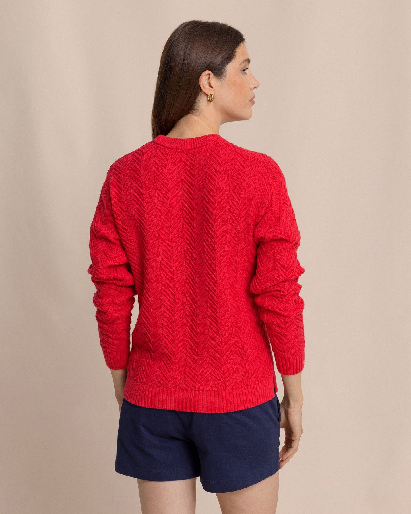 Ws Saige Sweater Grenadine Red
