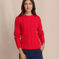 Ws Saige Sweater Grenadine Red