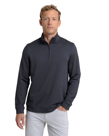 Schooner 1/4 Zip Caviar Black