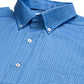 Seaside Geo CB SS Shirt Blue Stream