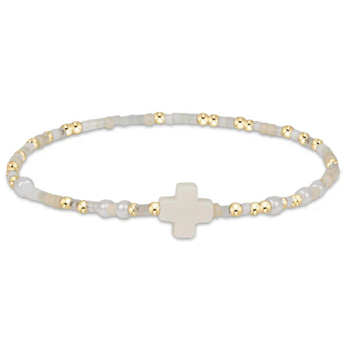 SS25 Hope Unwritten Signature Cross Bracelet