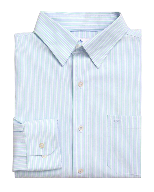 Amelia Island Stripe Shirt Ocean Channel