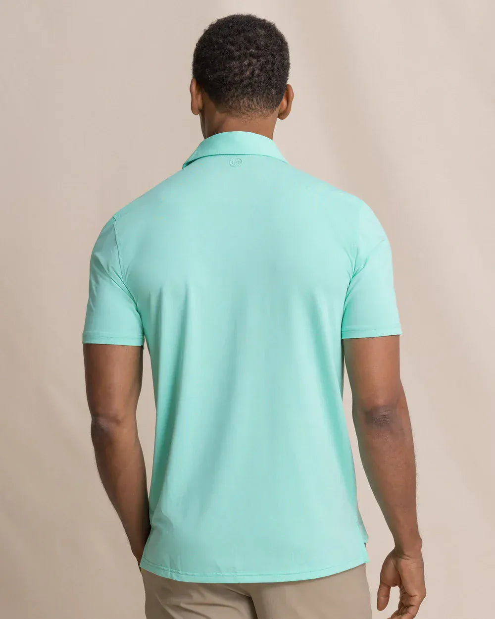 Coastal Breeze Perf Polo Heather Gulf Shore