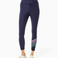 Ws Spruce Legging Navy/Bubblegum/Violet /Palm Stripe
