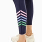 Ws Spruce Legging Navy/Bubblegum/Violet /Palm Stripe