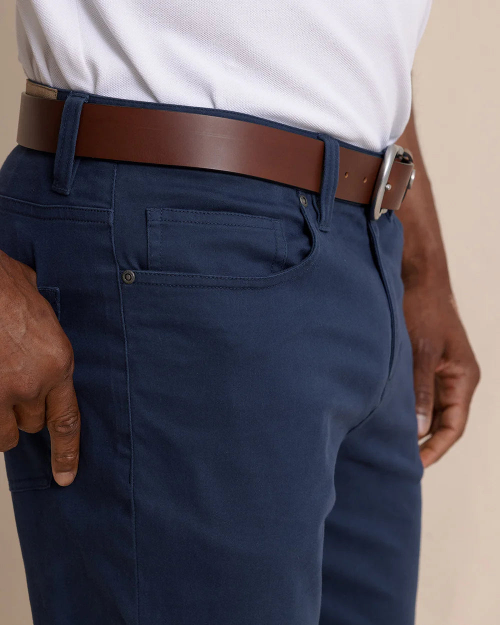 Sullivan 5 Pocket Pant Dress Blue