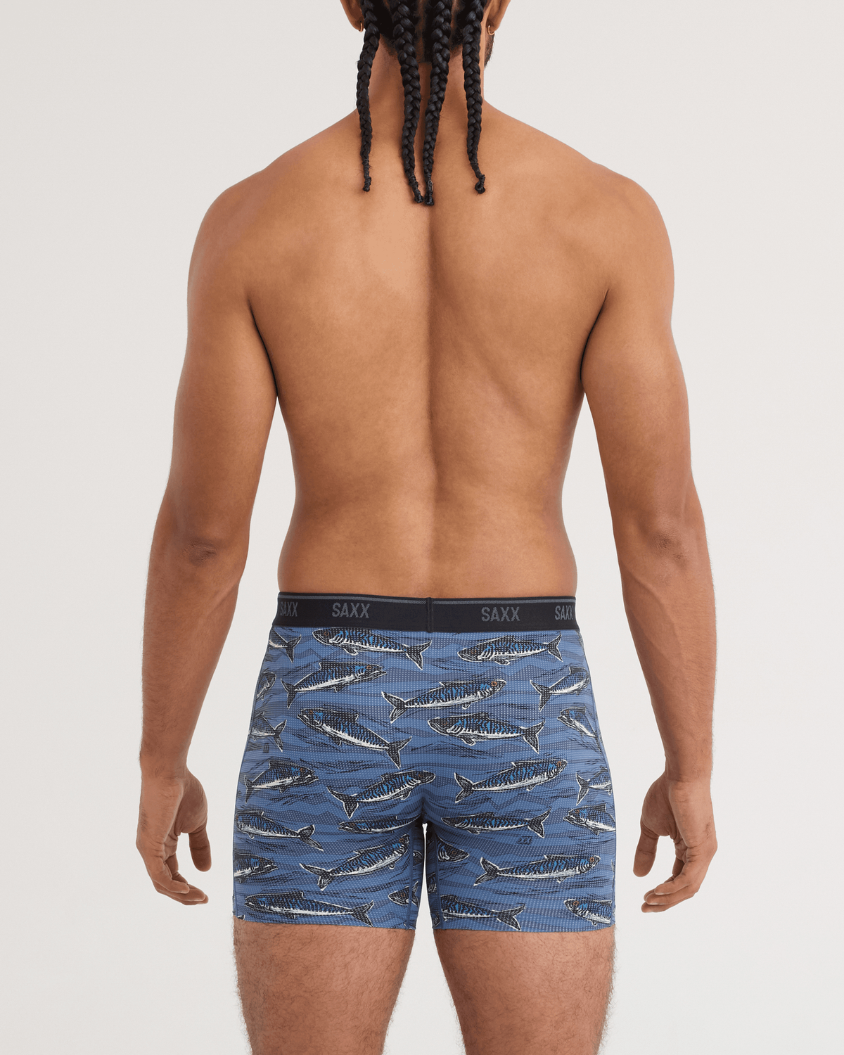 Quest Boxer Brief Holy Mackrel Indigo