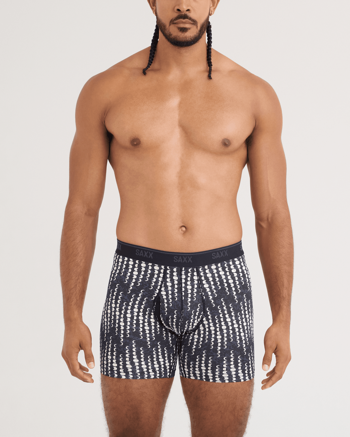 Quest Boxer Brief Moonrise Black