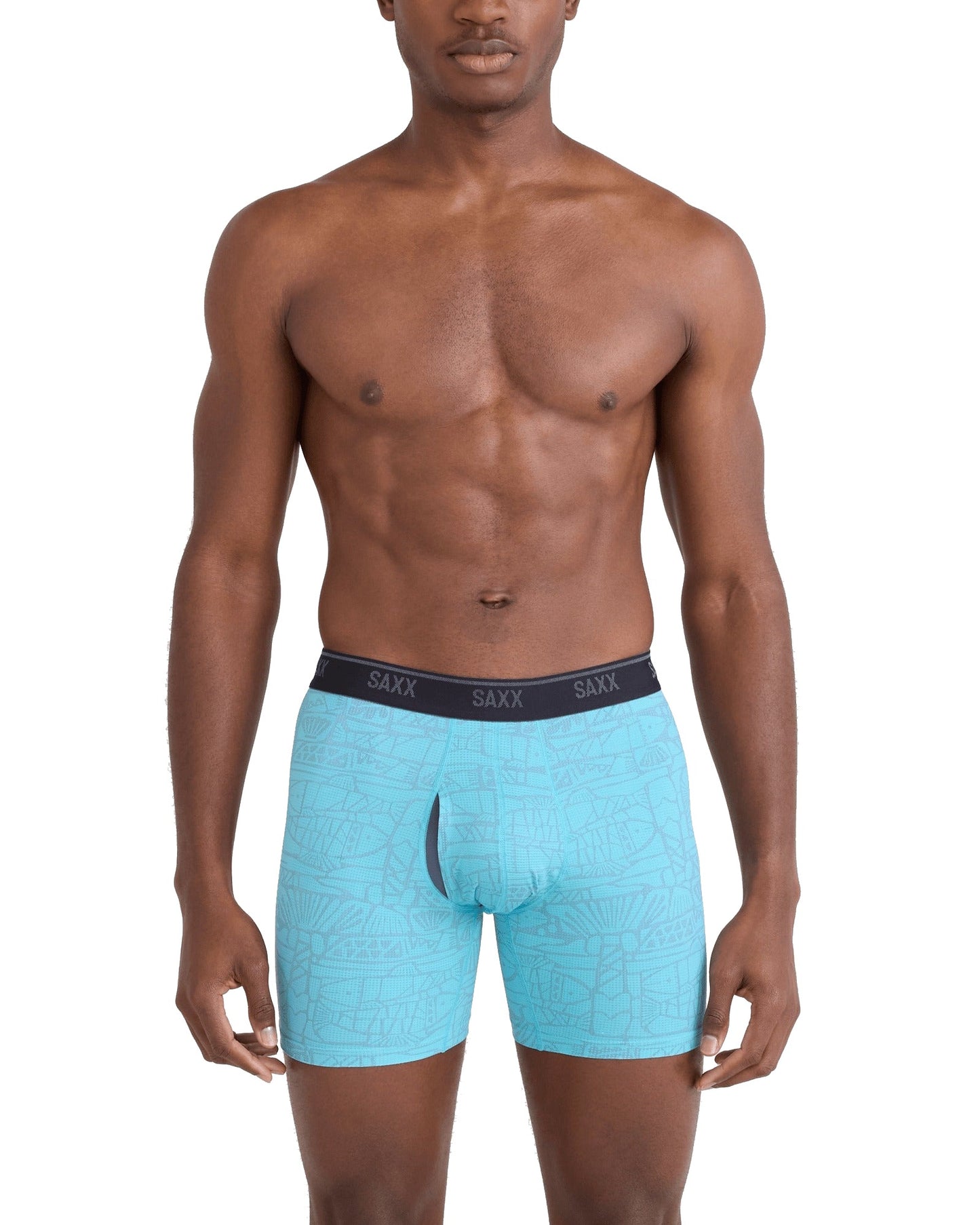 Quest Boxer Brief Tile Fish Sea Level