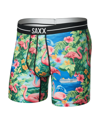 Volt Boxer Brief Flamingo Bay