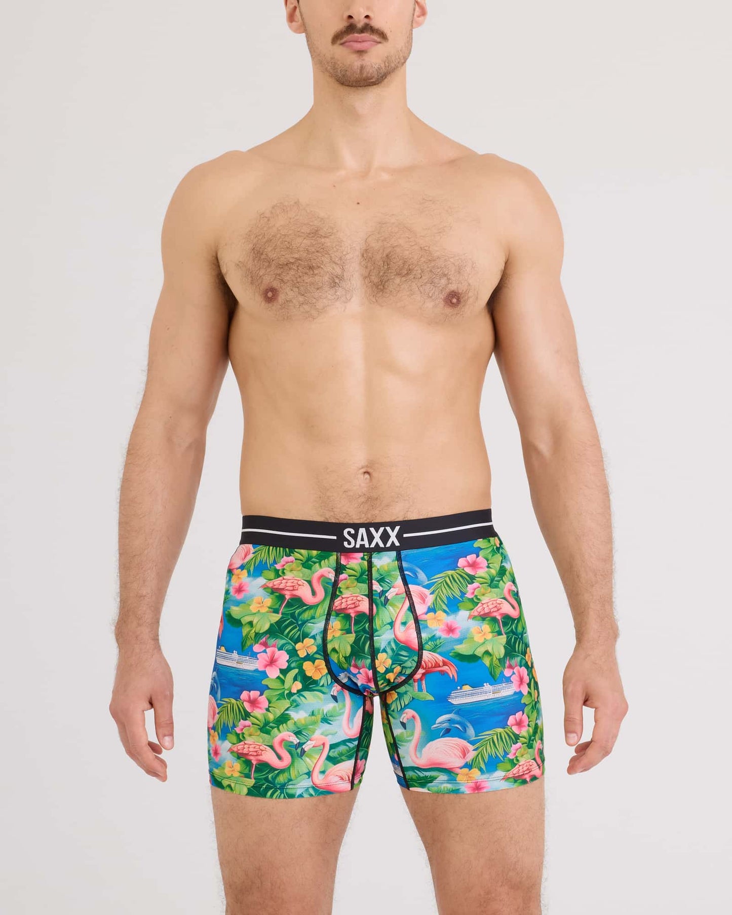 Volt Boxer Brief Flamingo Bay