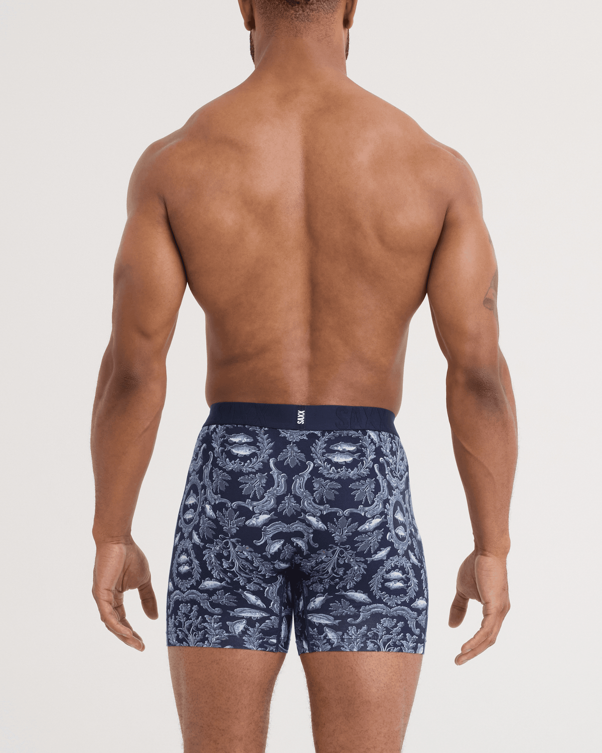 DT Cooling Cotton Boxer Brief Backsplash Ink