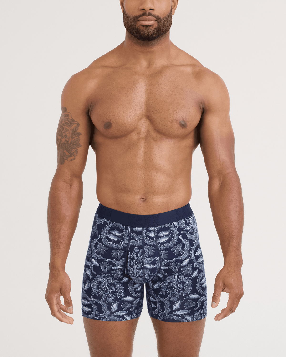 DT Cooling Cotton Boxer Brief Backsplash Ink
