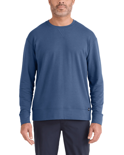 3Six Five LS Crew Shirt Washed Indigo