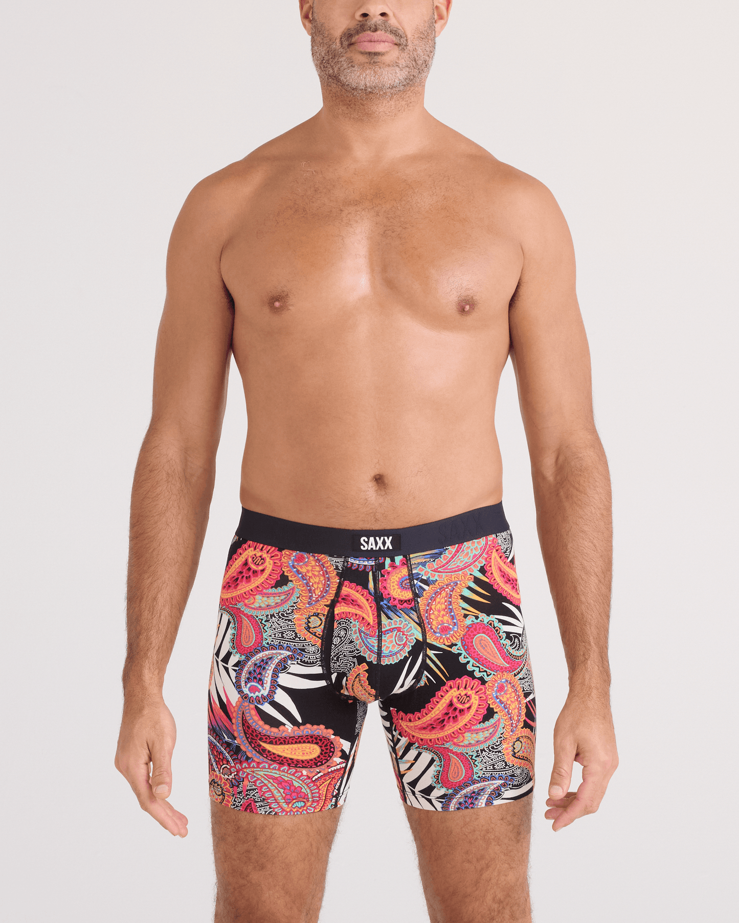 Vibe Xtra Boxer Brief 2Pk Jungle Paisley/Black