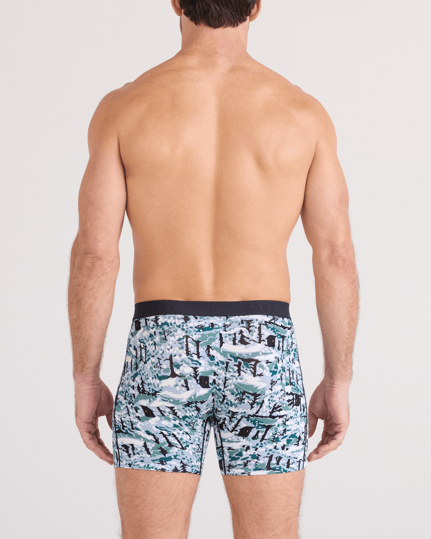 Vibe Xtra Boxer Brief 2Pk Snow Shadow/Black