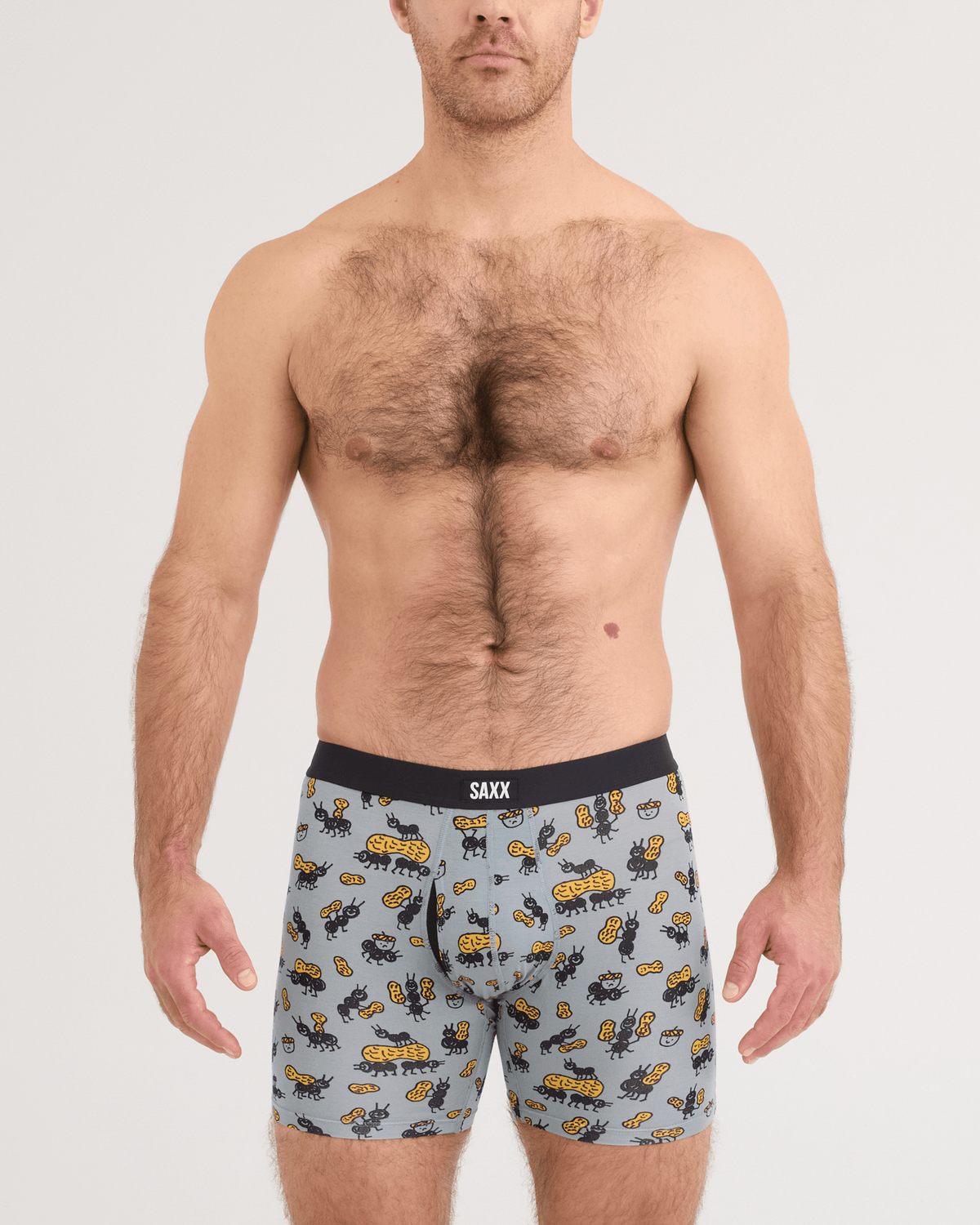 Vibe Xtra Boxer Brief Ants In Pants Silver Pine