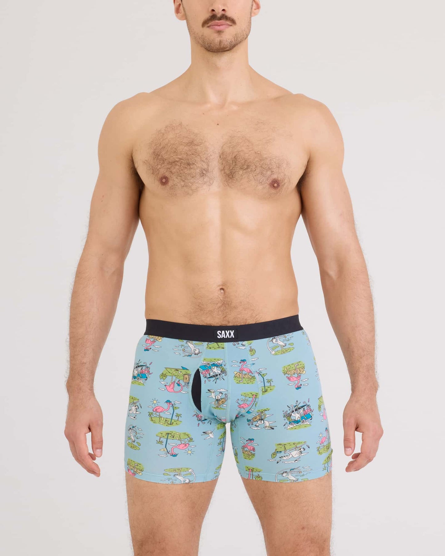 Vibe Xtra Boxer Brief Birdie Blue Tide