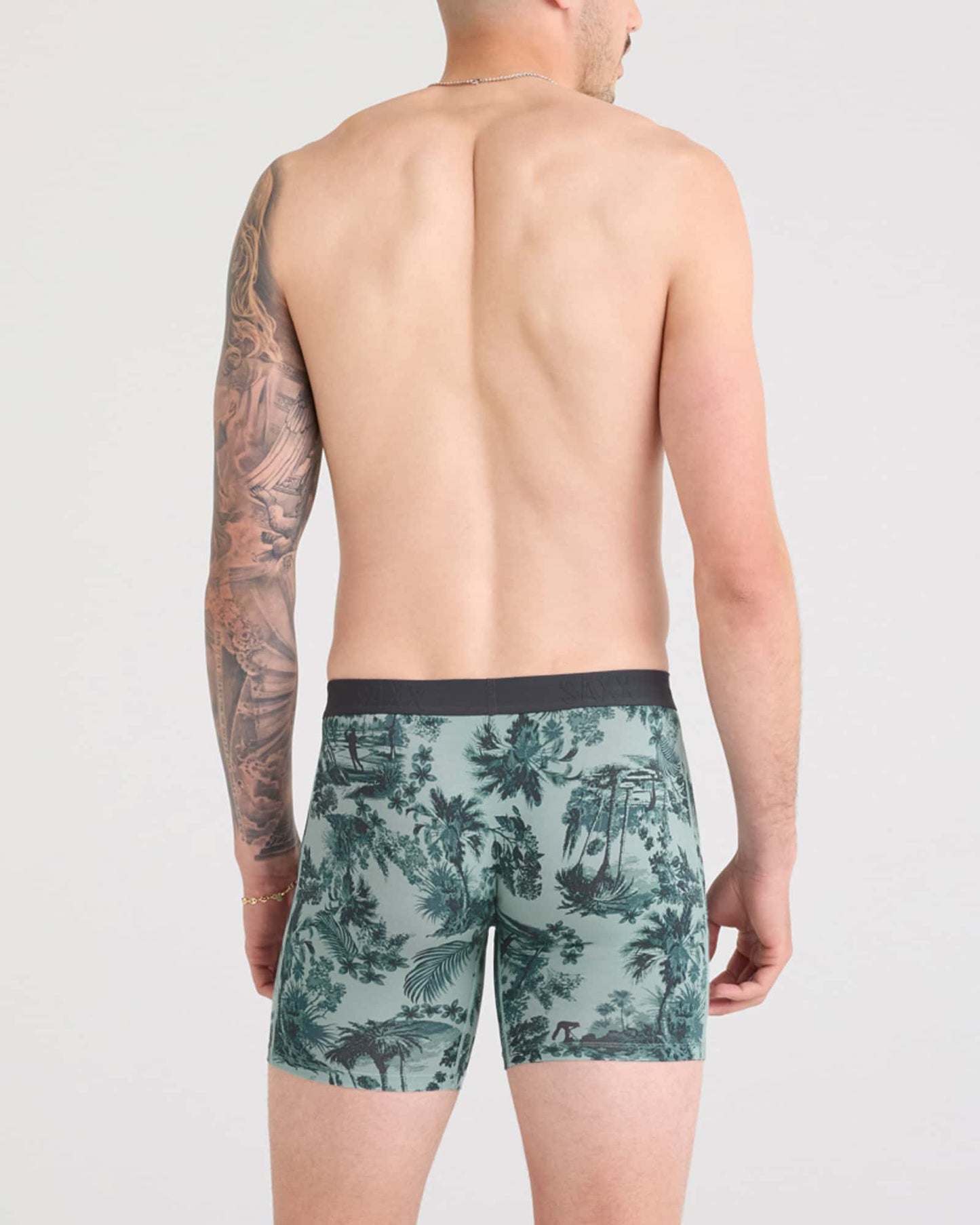 Vibe Xtra Boxer Brief Golf Toile Aquifer