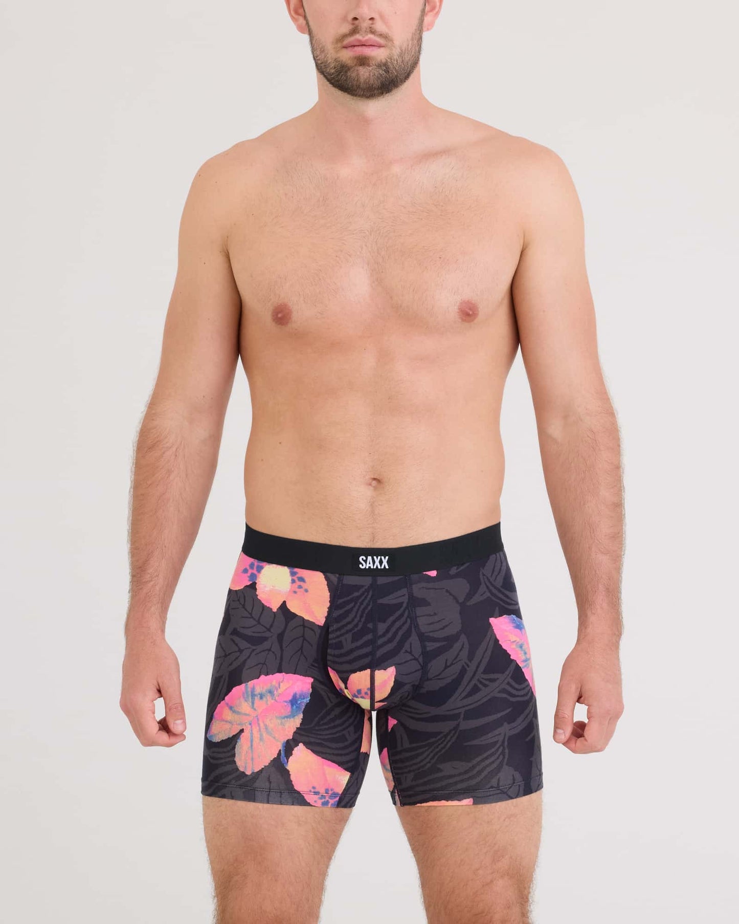 Vibe Xtra Boxer Brief Nocturnal Orchid Dk Ink