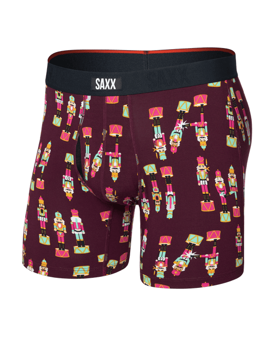 Vibe Xtra Boxer Brief Nutcracker/Maroon