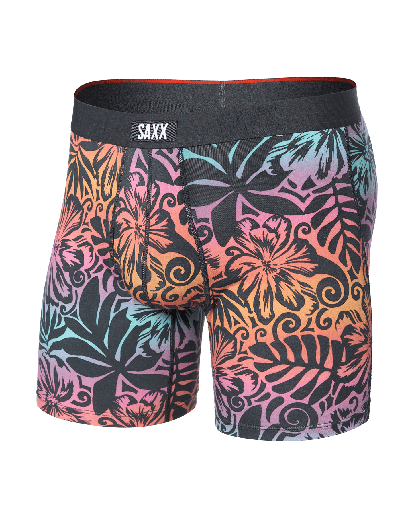 Vibe Xtra Boxer Brief Surf Flowers Ebony