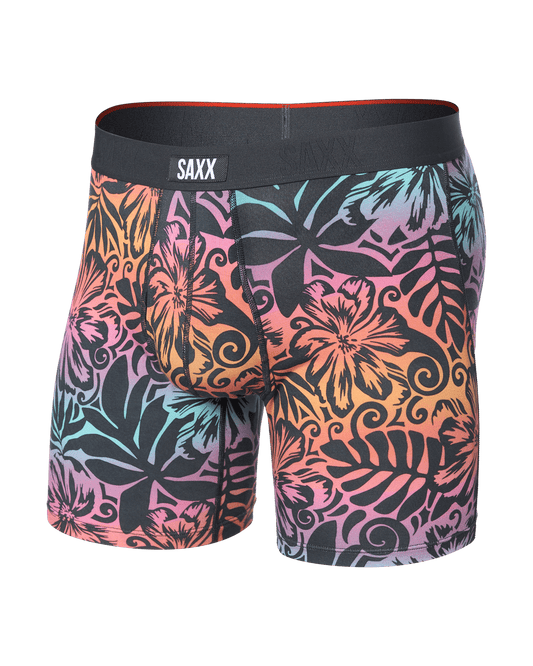 Vibe Xtra Boxer Brief Surf Flowers Ebony