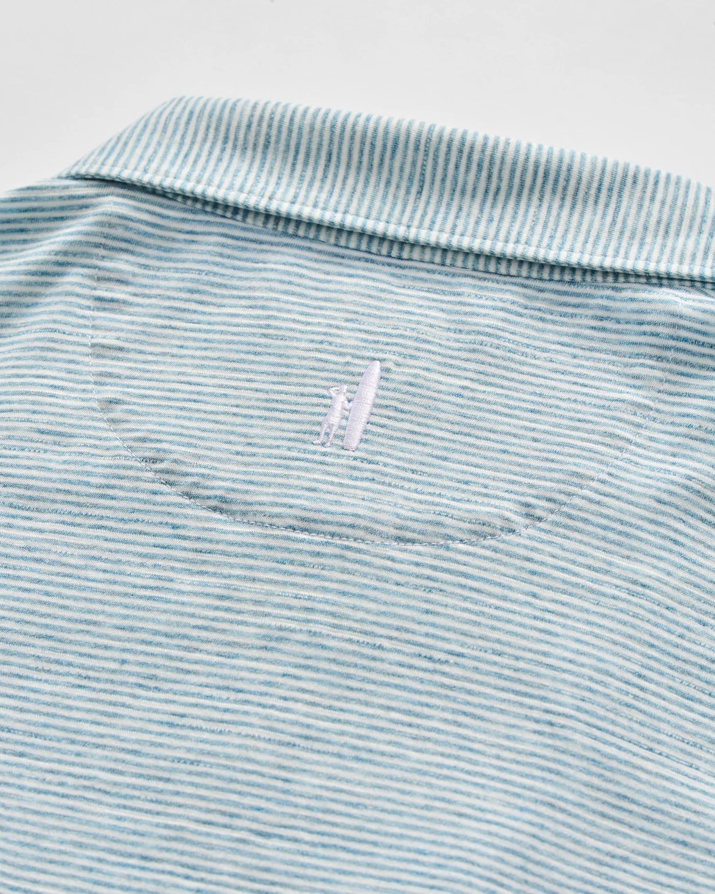 Thatcher Stripe Slub Polo Tropical