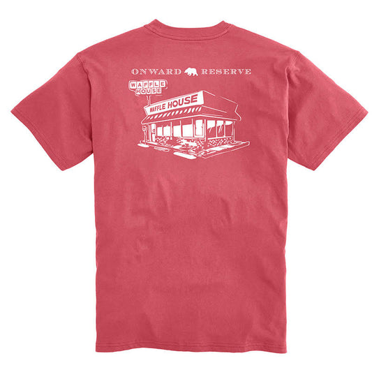 Waffle House Vintage Store SS T-Shirt Washed Red