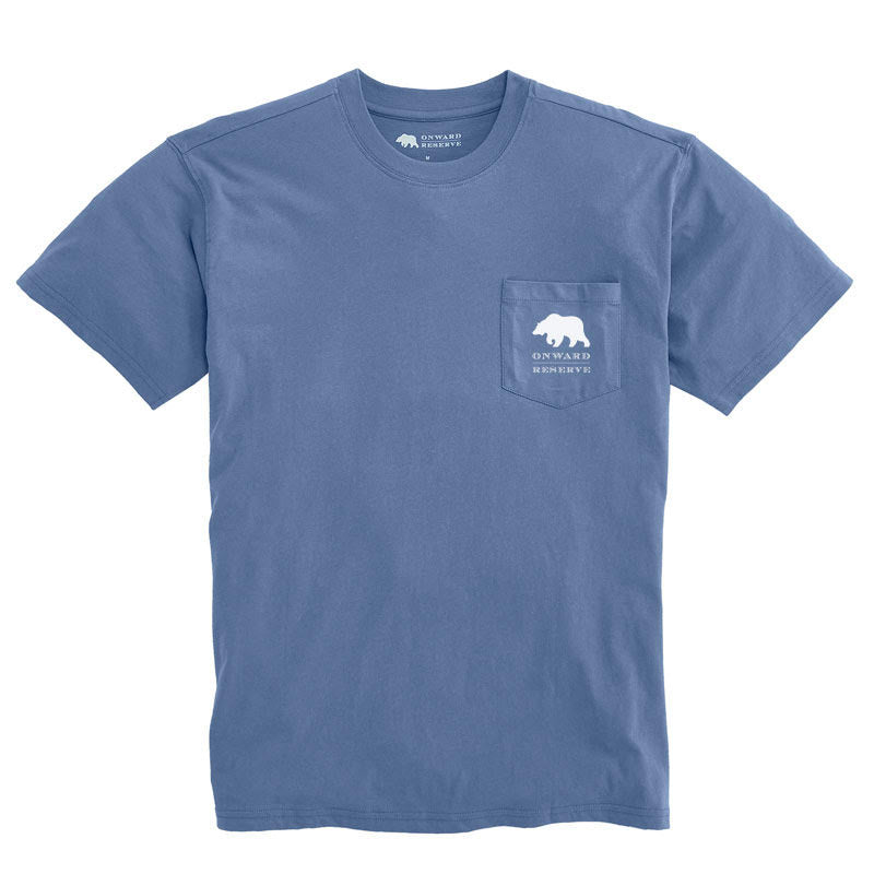 Old Glory SS T-Shirt Washed Blue