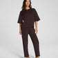 Ws AirEssentials Slim Straight Pant  Truffle Brown