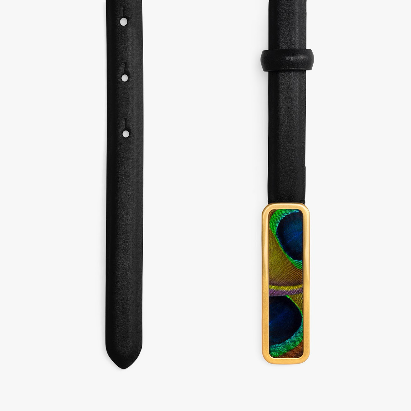 Ws Ace Basin Abby Belt Black Peacock