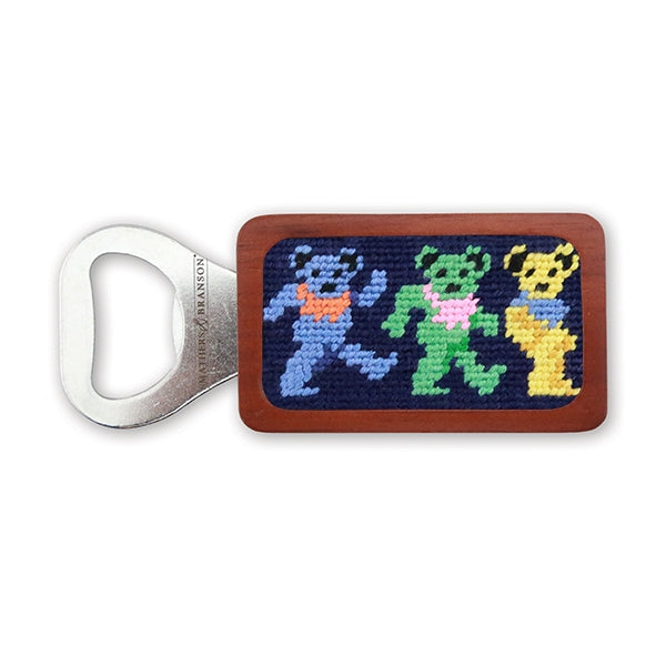 Dancing Bears (Navy) Bottle Opener - Beau Outfitters